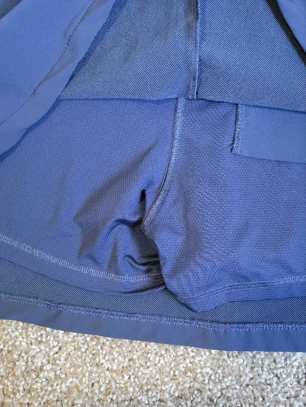 Greg Norman Women's Skort Golf/Tennis Size XL Navy Zippered Pockets Short
